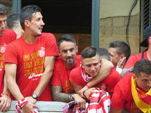 Celebraci&oacute; de l'ascens del Girona FC a primera divisi&oacute;