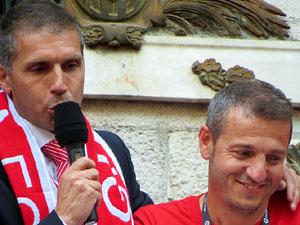 Celebraci&oacute; de l'ascens del Girona FC a primera divisi&oacute;