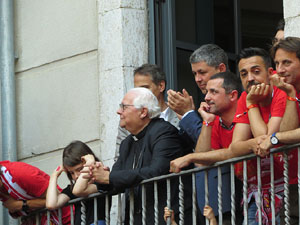 Celebraci&oacute; de l'ascens del Girona FC a primera divisi&oacute;