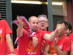 Celebraci&oacute; de l'ascens del Girona FC a primera divisi&oacute;
