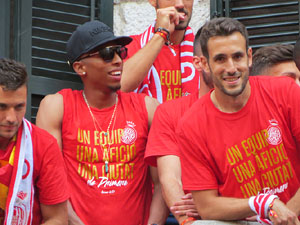 Celebraci&oacute; de l'ascens del Girona FC a primera divisi&oacute;