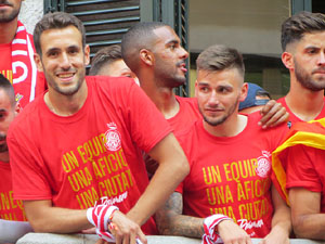 Celebraci&oacute; de l'ascens del Girona FC a primera divisi&oacute;