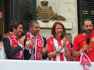 Celebraci&oacute; de l'ascens del Girona FC a primera divisi&oacute;