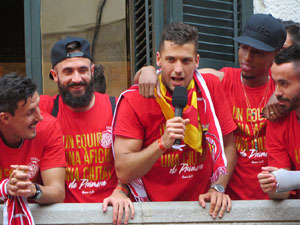 Celebraci&oacute; de l'ascens del Girona FC a primera divisi&oacute;