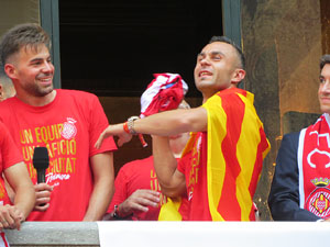 Celebraci&oacute; de l'ascens del Girona FC a primera divisi&oacute;
