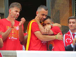 Celebraci&oacute; de l'ascens del Girona FC a primera divisi&oacute;