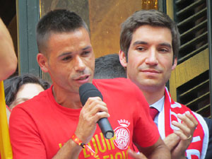Celebraci&oacute; de l'ascens del Girona FC a primera divisi&oacute;