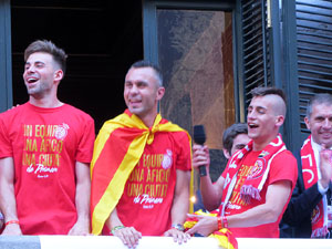 Celebraci&oacute; de l'ascens del Girona FC a primera divisi&oacute;