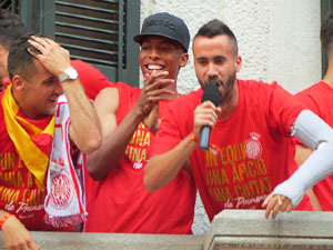 Celebraci&oacute; de l'ascens del Girona FC a primera divisi&oacute;