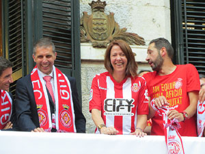 Celebraci&oacute; de l'ascens del Girona FC a primera divisi&oacute;