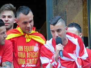 Celebraci&oacute; de l'ascens del Girona FC a primera divisi&oacute;
