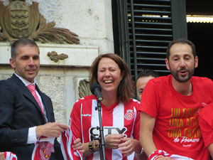 Celebraci&oacute; de l'ascens del Girona FC a primera divisi&oacute;