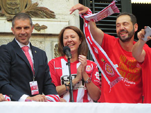 Celebraci&oacute; de l'ascens del Girona FC a primera divisi&oacute;