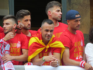 Celebraci&oacute; de l'ascens del Girona FC a primera divisi&oacute;