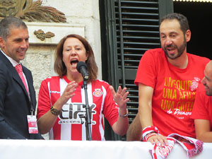 Celebraci&oacute; de l'ascens del Girona FC a primera divisi&oacute;