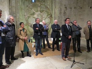 Inauguració de l'exposició 140 anys dels mosaics romans de Bell-lloc al Museu dArqueologia de Catalunya