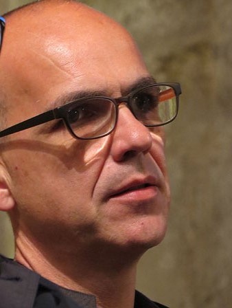 Llu&iacute;s Palah&iacute; Grimal, durant la inauguraci&oacute;