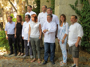 Presentació de les XI Jornades de l'Arròs, organitzades pel col·lectiu gastronò:mic Girona Bons Fogons