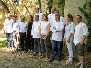 Presentaci&oacute; de les XI Jornades de l'Arr&ograve;s, organitzades pel col&middot;lectiu gastron&ograve:mic Girona Bons Fogons