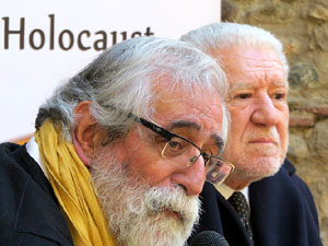 Dia de la Memòria de l'Holocaust i la Prevenció dels Crims contra la Humanitat al Pati dels Rabins del Centre Bon