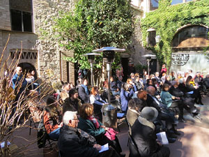 Dia de la Mem&ograve;ria de l'Holocaust i la Prevenci&oacute; dels Crims contra la Humanitat al Pati dels Rabins del Centre Bon