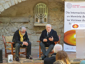 Dia de la Mem&ograve;ria de l'Holocaust i la Prevenci&oacute; dels Crims contra la Humanitat al Pati dels Rabins del Centre Bon