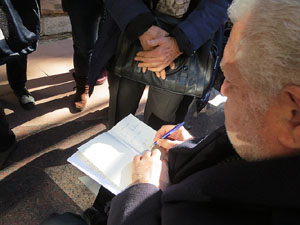 Dia de la Mem&ograve;ria de l'Holocaust i la Prevenci&oacute; dels Crims contra la Humanitat al Pati dels Rabins del Centre Bon