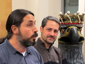 Monstrari de carrer. Inauguraci&oacute; de l'exposici&oacute; de figures de la imatgeria festiva popular de Nuxu Perpiny&agrave