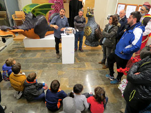 Monstrari de carrer. Inauguraci&oacute; de l'exposici&oacute; de figures de la imatgeria festiva popular de Nuxu Perpiny&agrave