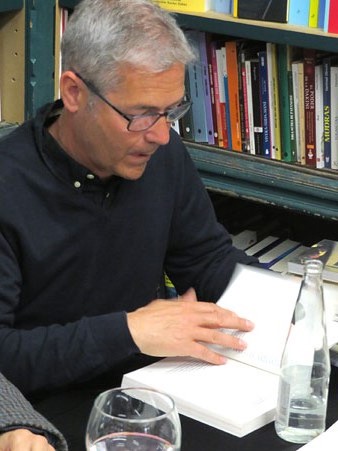 Antoni Puigverd durant l'esdeveniment