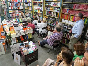 Llibreria Geli. Parlem de llibres? amb Enric Mirambell i Belloc prologat per Joaquim Nadal Farreras