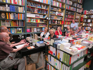 Llibreria Geli. Parlem de llibres? amb Enric Mirambell i Belloc prologat per Joaquim Nadal Farreras