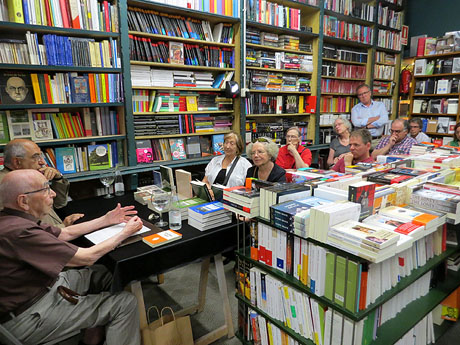 Llibreria Geli. Parlem de llibres? amb Enric Mirambell i Belloc prologat per Joaquim Nadal Farreras