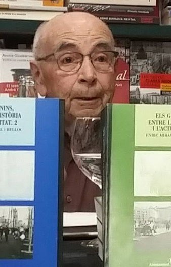 Enric Mirambell durant la trobada