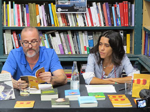 Llibreria Geli. Parlem de llibres? amb Joana Castells, correctora i autora,  parlant del món de l'edició literària