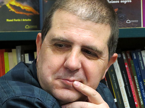 Manel Fortis Artacho durant la presentació