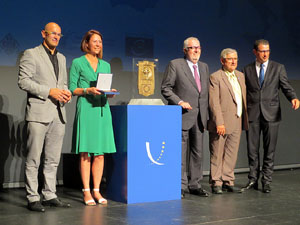 Lliurament del Premi d'Europa 2016 a Girona, atorgat pel Consell d'Europa