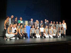 Lliurament del Premi d'Europa 2016 a Girona, atorgat pel Consell d'Europa