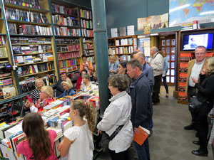 Presentaci&oacute; de La cuina antiga. Ibers, grecs i romans, de Jaume F&agrave;brega, amb Ramon Bux&oacute; i Abraham Simon