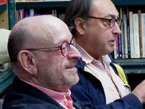 Presentaci&oacute; de La cuina antiga. Ibers, grecs i romans, de Jaume F&agrave;brega, amb Ramon Bux&oacute; i Abraham Simon