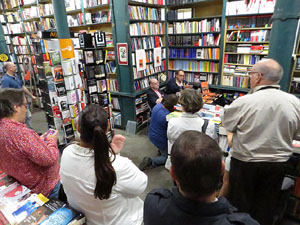 Presentaci&oacute; de La cuina antiga. Ibers, grecs i romans, de Jaume F&agrave;brega, amb Ramon Bux&oacute; i Abraham Simon