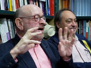 Presentaci&oacute; de La cuina antiga. Ibers, grecs i romans, de Jaume F&agrave;brega, amb Ramon Bux&oacute; i Abraham Simon