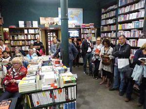 Presentaci&oacute; de La cuina antiga. Ibers, grecs i romans, de Jaume F&agrave;brega, amb Ramon Bux&oacute; i Abraham Simon