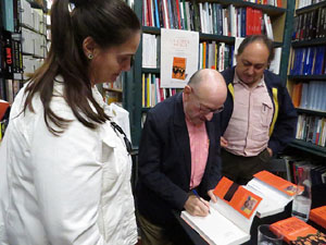 Presentaci&oacute; de La cuina antiga. Ibers, grecs i romans, de Jaume F&agrave;brega, amb Ramon Bux&oacute; i Abraham Simon