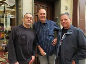 Presentaci&oacute; de La cuina antiga. Ibers, grecs i romans, de Jaume F&agrave;brega, amb Ramon Bux&oacute; i Abraham Simon