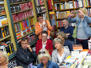 Presentaci&oacute; de La cuina antiga. Ibers, grecs i romans, de Jaume F&agrave;brega, amb Ramon Bux&oacute; i Abraham Simon