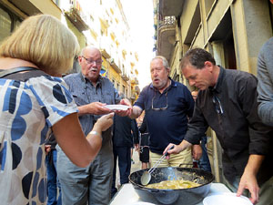 Llibreria Geli. Presentaci&oacute; de La cuina medieval i renaixentista. Moros, jueus i cristians, de Jaume F&agrave;brega, amb Joaquim Nadal i Abraham Simon
