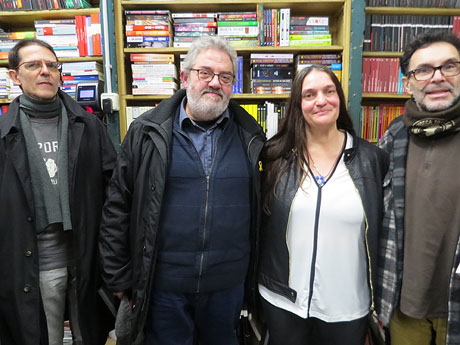 Presentació del llibre 'Esquitxos de l'Onyar' amb poemes de Dolors Vilamitjana i fotografies de Josep Burset, a la Llibreria Geli