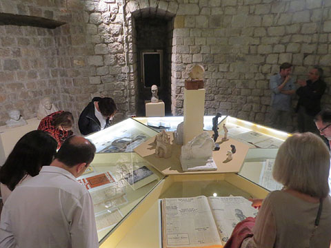 Un moment de la visita inaugural