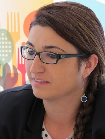 Neus Matamala, d'Incatis, durant la presentaci&oacute;